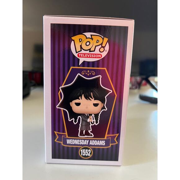 EXCLUSIVE Wednesday Umbrella Funko Pop #1552 Television Addams Family Ortega TV - Picture 4 of 6